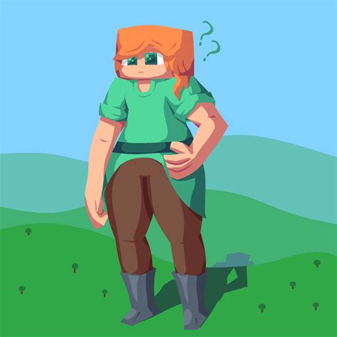 minecraft alex butt|Thicc Alex from Minecraft by SinkCandyCentral on DeviantArt.